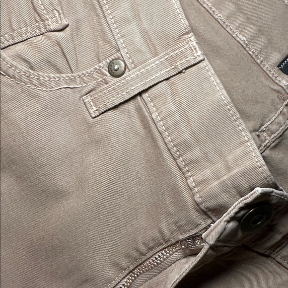 PAIGE Normandie Straight Leg Light Sable Chino Jeans - 36 - Picture 7 of 9